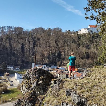 Ferienwohnungen Am Schlossberg Riedenburg Esterno foto